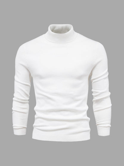 Trevor | Herren Rollkragenpullover aus Baumwolle – Eleganter Strickpullover für Alltag & Freizeit