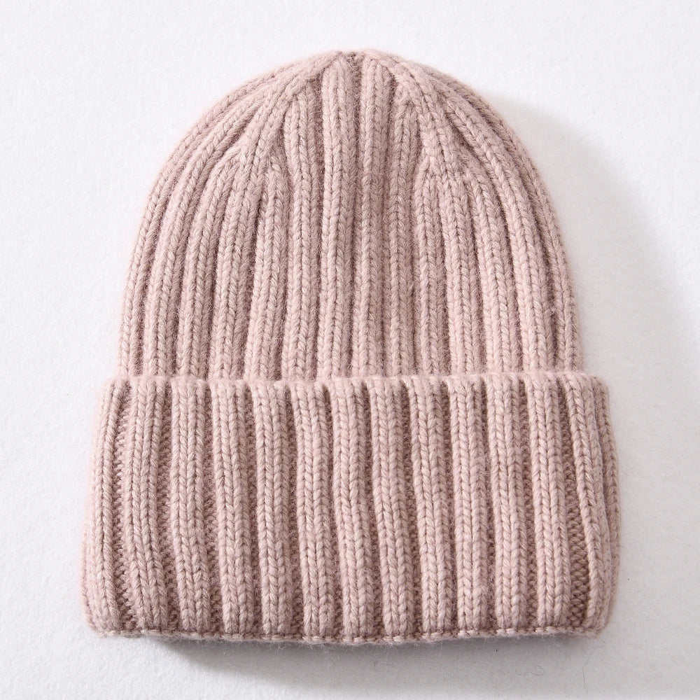 Gerippte Strickmütze Unisex | Stylisch warm durch Herbst & Winter