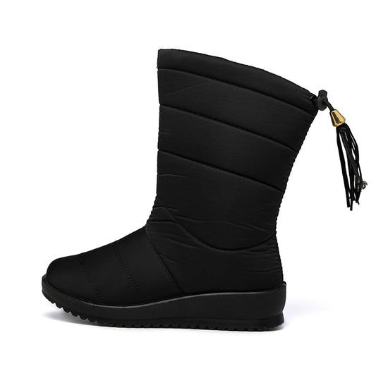 Gefütterte Damen Winterstiefel | Warm, Rutschfest & Bequem für kalte Tage