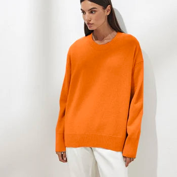 Damen Kaschmirpullover – Schlicht, Elegant & Kuschelweich