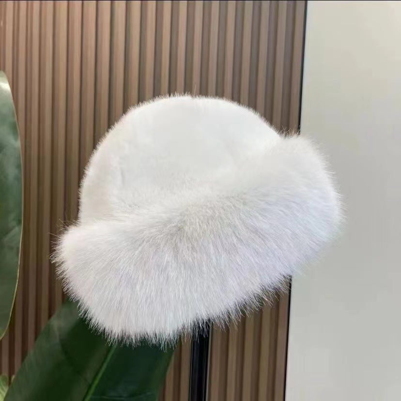 Eleganter Kunstpelz-Hut Damen | Luxuriöser Winter-Style & Wärme