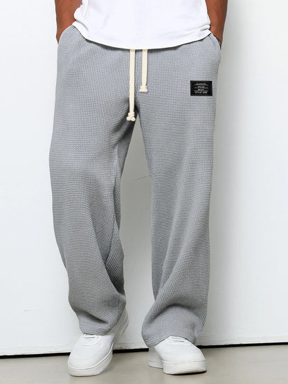 Herren Hose aus Waffelstrick mit Kordelzug – Lässig, Komfortabel & Vielseitig