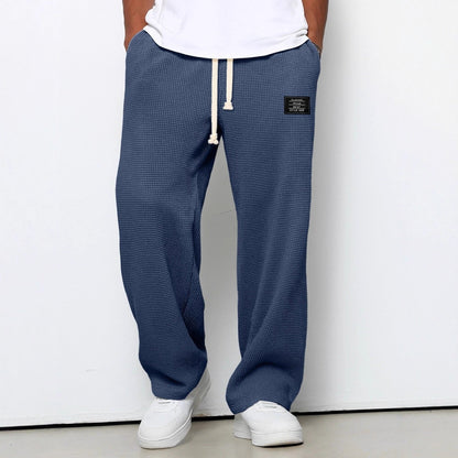 Herren Hose aus Waffelstrick mit Kordelzug – Lässig, Komfortabel & Vielseitig