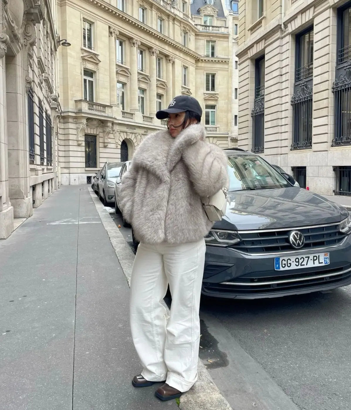 Oversize-Felljacke Damen | Kuscheliger Statement-Style für Alltag & City