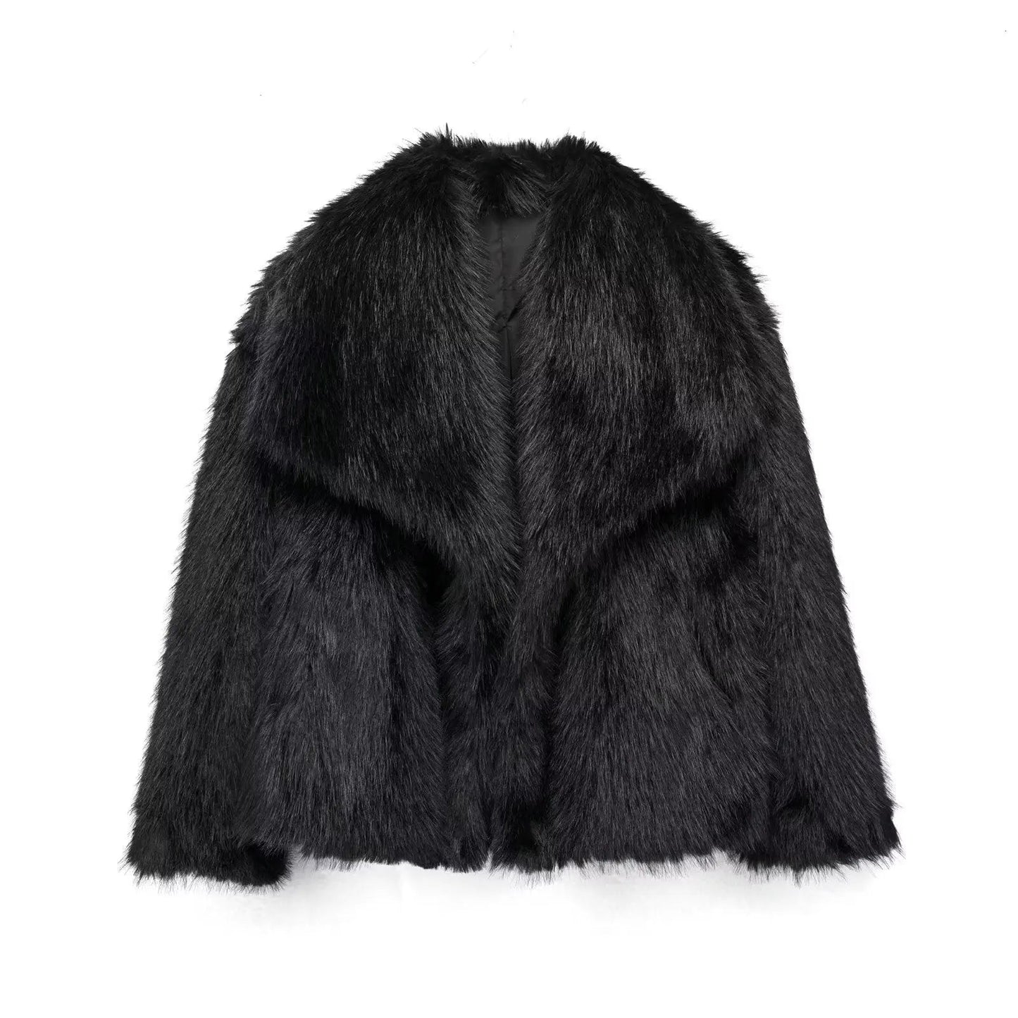 Oversize-Felljacke Damen | Kuscheliger Statement-Style für Alltag & City