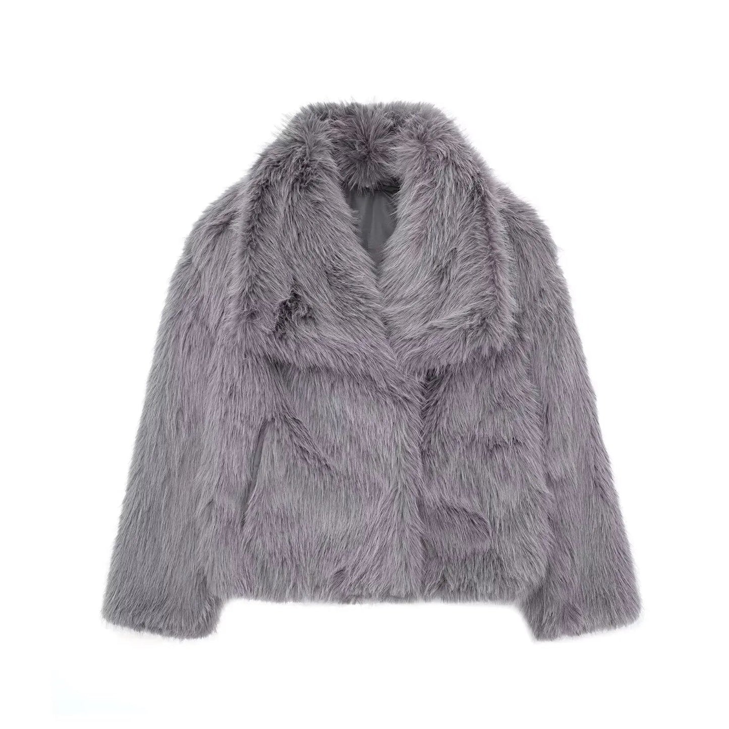 Oversize-Felljacke Damen | Kuscheliger Statement-Style für Alltag & City