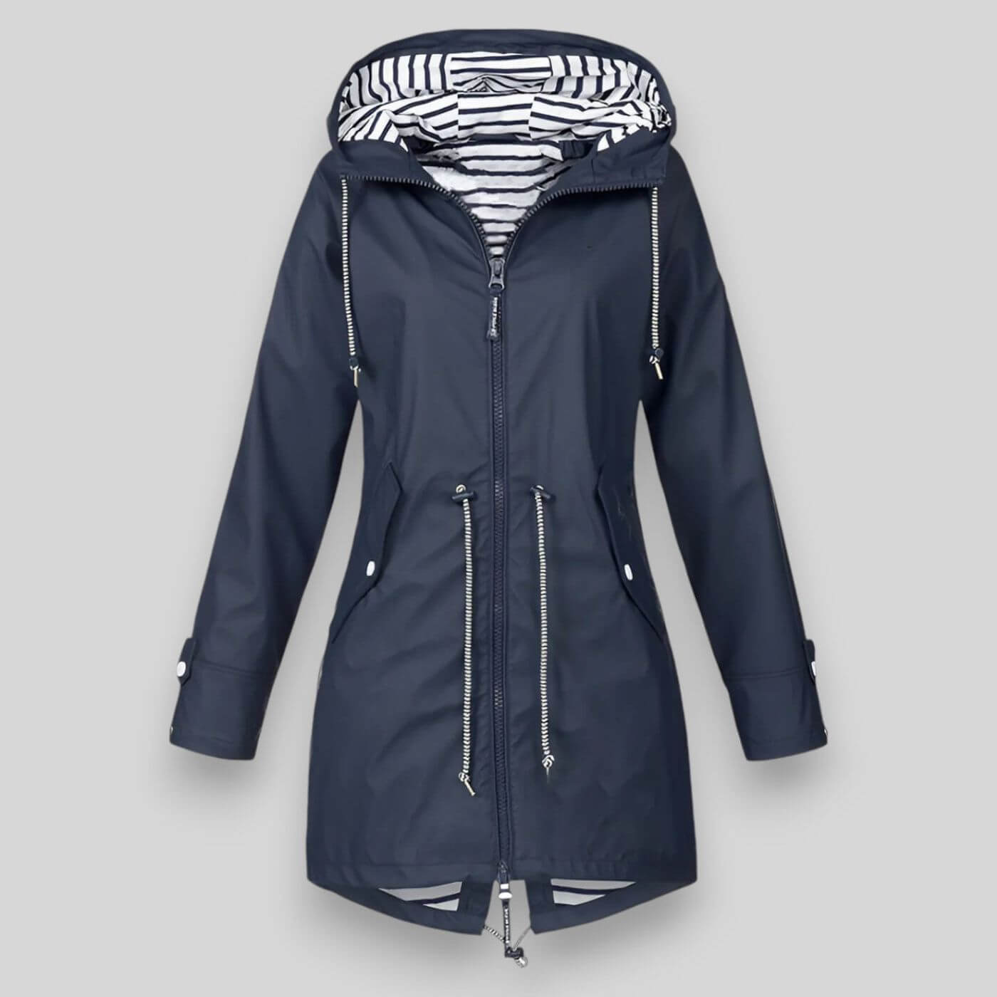 Leichte Damenregenjacke mit Kapuze | Schutz & Stil für Regentage