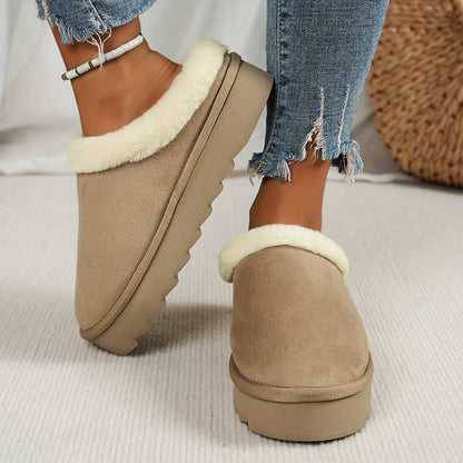Bellamy | Damen Winter-Pantoffeln mit weichem Fleecefutter