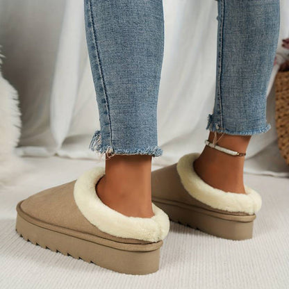 Bellamy | Damen Winter-Pantoffeln mit weichem Fleecefutter