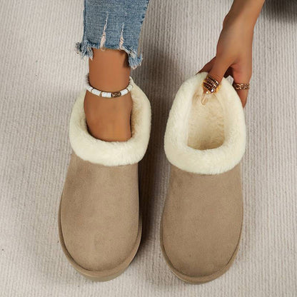 Bellamy | Damen Winter-Pantoffeln mit weichem Fleecefutter