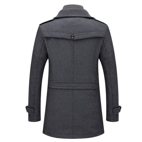 Herren Wollmantel Winter | Klassischer Peaky-Blinders-Stil mit warmem Tragekomfort