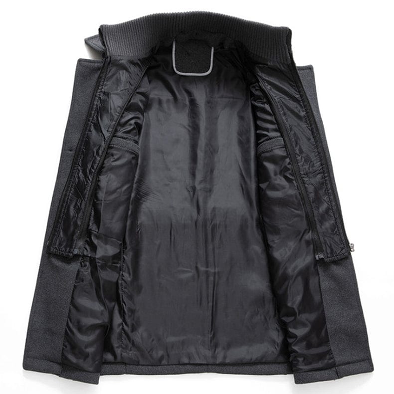 Herren Wollmantel Winter | Klassischer Peaky-Blinders-Stil mit warmem Tragekomfort