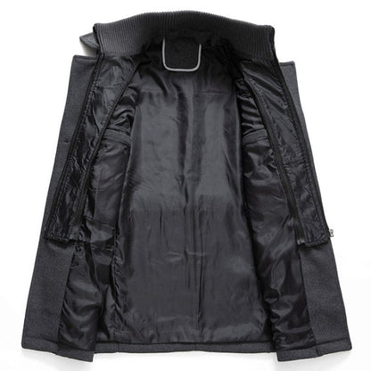 Herren Wollmantel Winter | Klassischer Peaky-Blinders-Stil mit warmem Tragekomfort