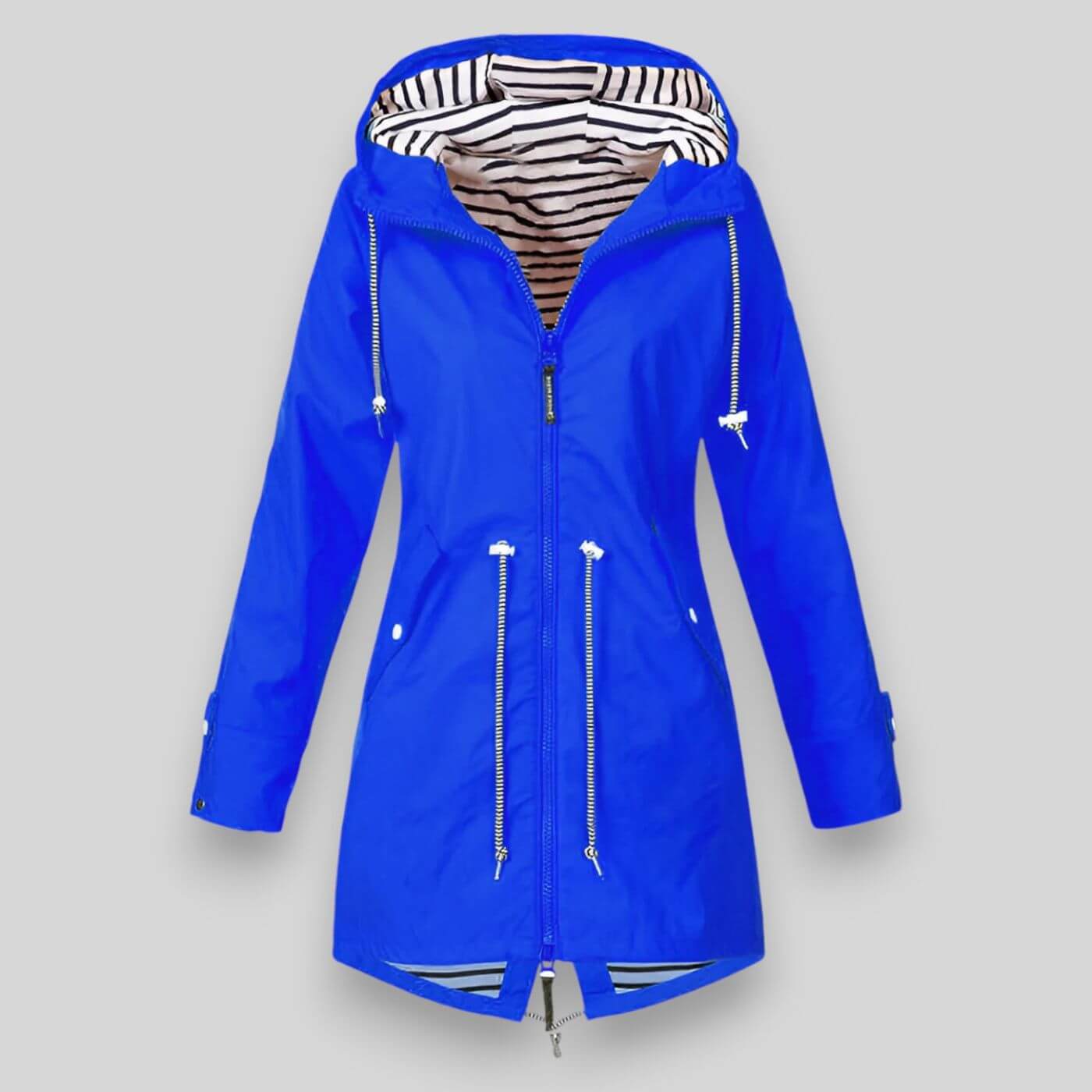 Leichte Damenregenjacke mit Kapuze | Schutz & Stil für Regentage