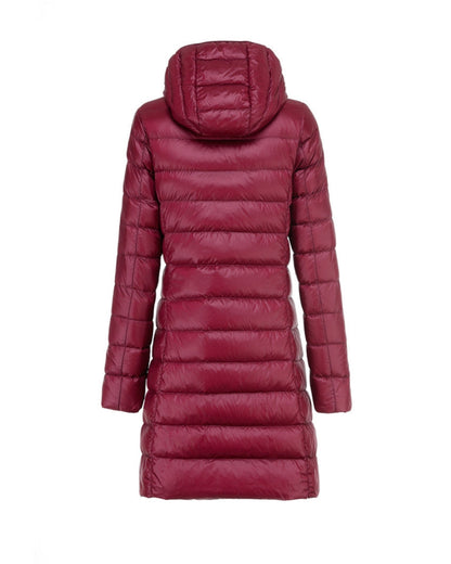 Anwen | Damen leichter Steppmantel mit Kapuze und warmer Fütterung