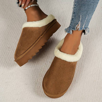 Bellamy | Damen Winter-Pantoffeln mit weichem Fleecefutter