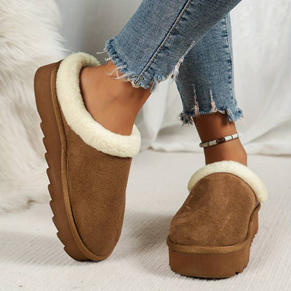 Bellamy | Damen Winter-Pantoffeln mit weichem Fleecefutter