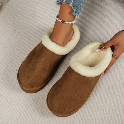 Bellamy | Damen Winter-Pantoffeln mit weichem Fleecefutter