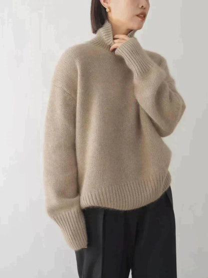 Oversized Rollkragenpullover Unisex | Kuscheliger Komfort & stilvoller Winter-Look