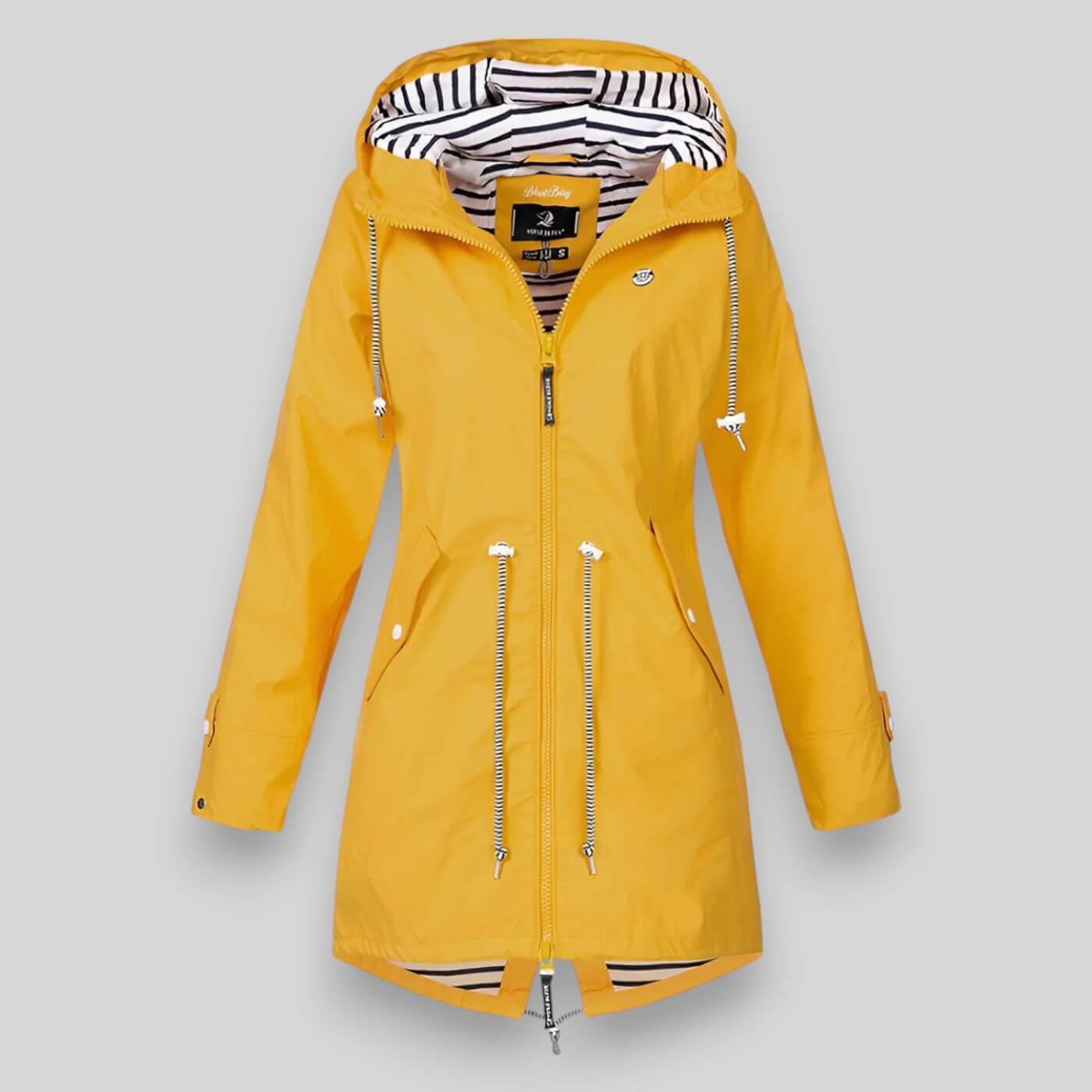 Leichte Damenregenjacke mit Kapuze | Schutz & Stil für Regentage
