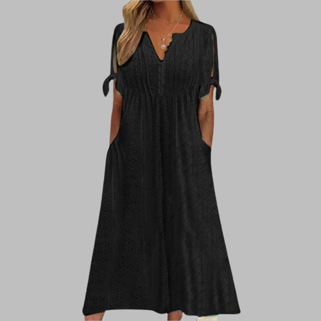 Boho Damen-Midikleid – Luftig, Feminin & Sommerlich