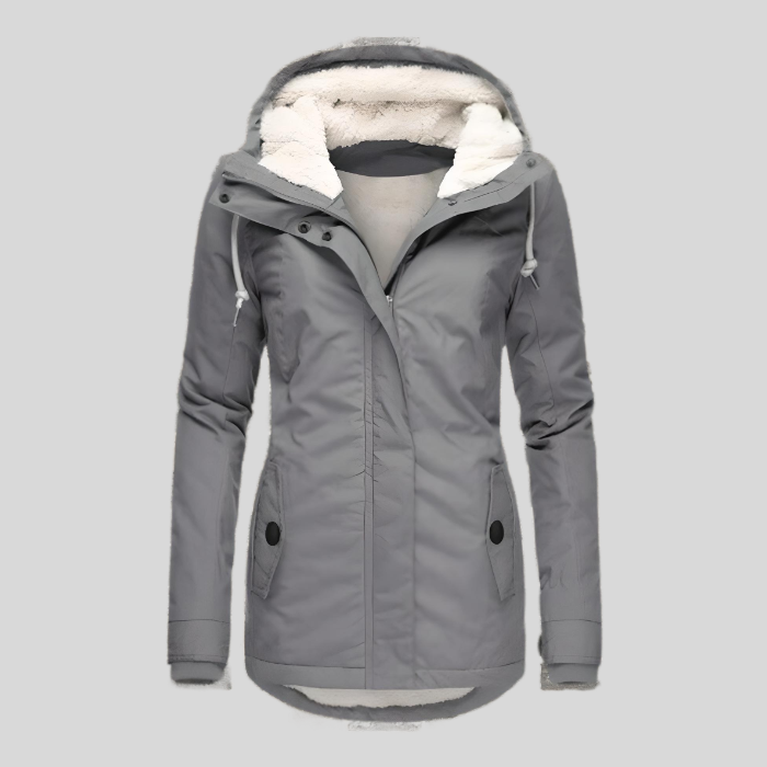 Winterjacke Damen | Wasserdicht & Warme Jacke mit Kapuze für Kalte Tage
