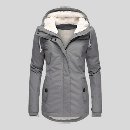 Winterjacke Damen | Wasserdicht & Warme Jacke mit Kapuze für Kalte Tage