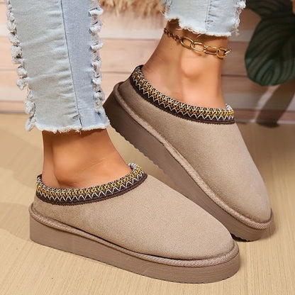 Zephyra – Damen Hausschuhe Mules, Bequeme Indoor Pantoffeln mit Atmungsaktivem Design & Rutschfester Sohle