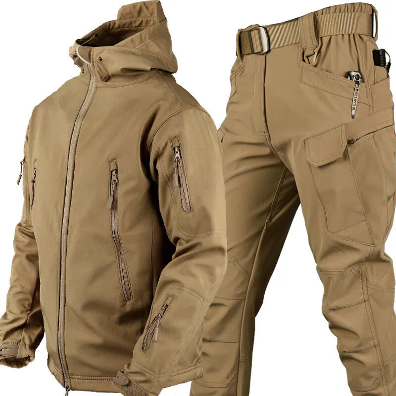 Taktische Outdoor-Softshelljacke Herren | Wetterfest, Robust & Vielseitig