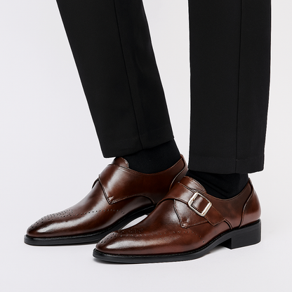 Eddie | Herren Monk Strap Schuhe – Klassisches Schnallen-Design für formelle Anlässe
