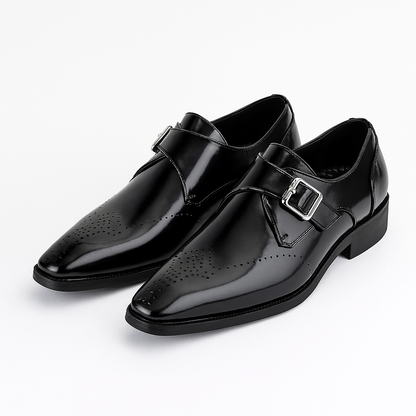 Eddie | Herren Monk Strap Schuhe – Klassisches Schnallen-Design für formelle Anlässe