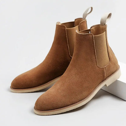 Donald | Herren Retro Chelsea Boots – Mittelhoher Knöchelschaft & Klassisches Design