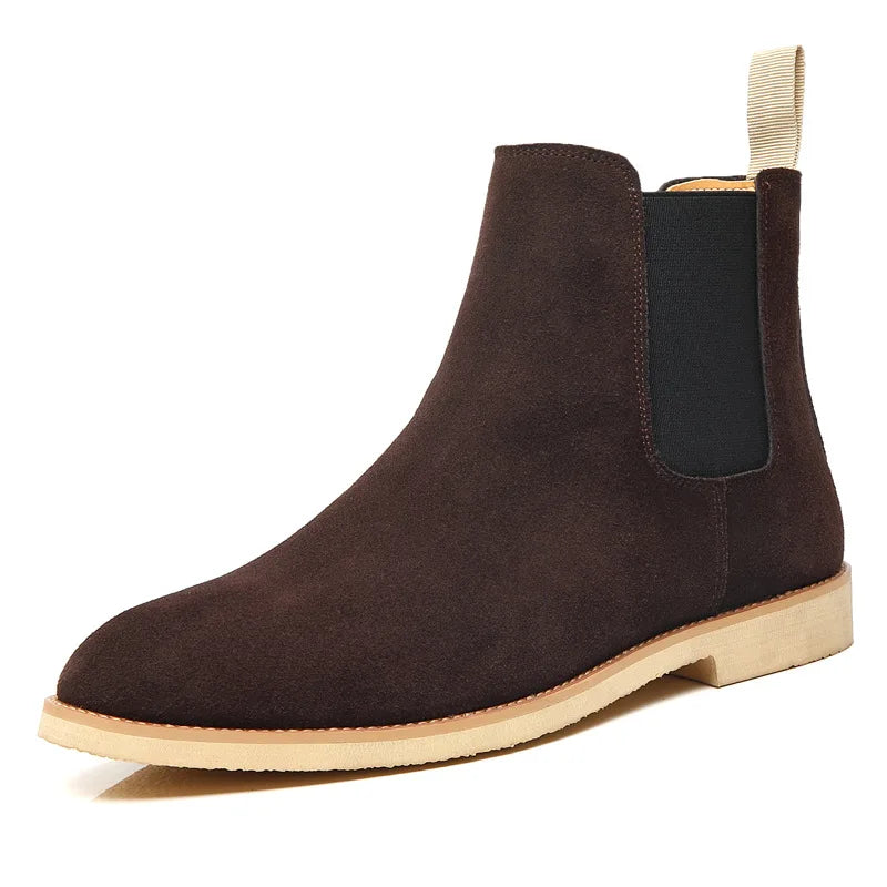 Donald | Herren Retro Chelsea Boots – Mittelhoher Knöchelschaft & Klassisches Design