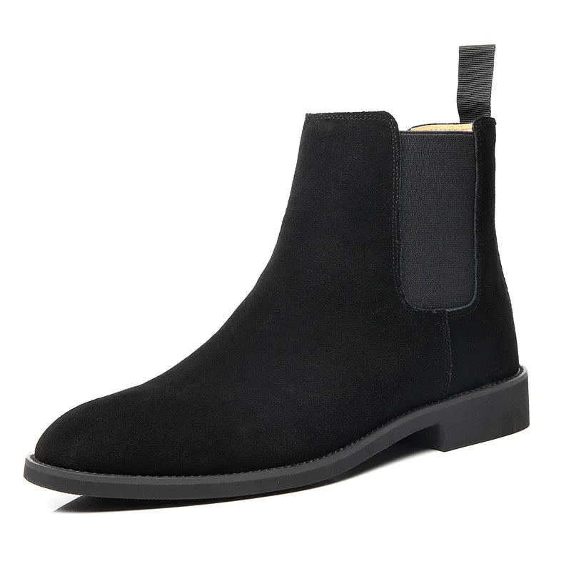 Donald | Herren Retro Chelsea Boots – Mittelhoher Knöchelschaft & Klassisches Design