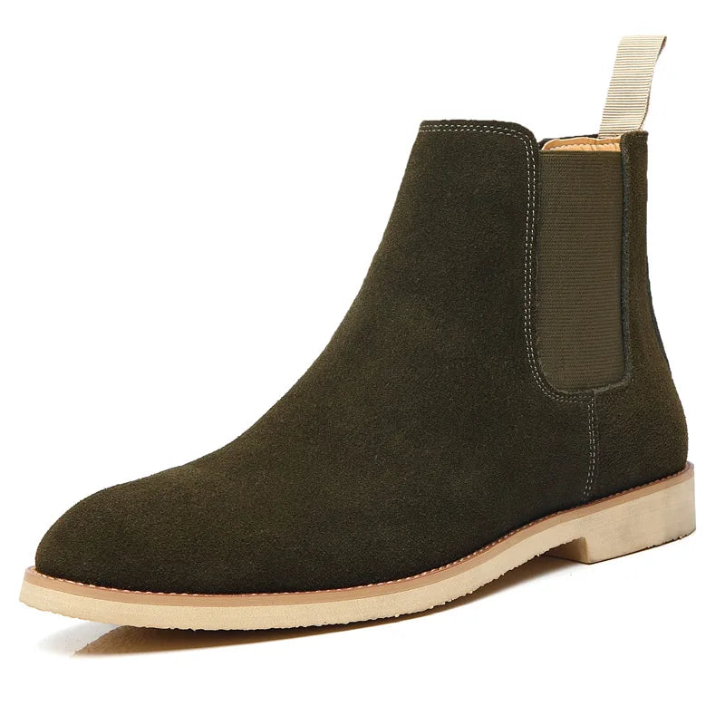 Donald | Herren Retro Chelsea Boots – Mittelhoher Knöchelschaft & Klassisches Design