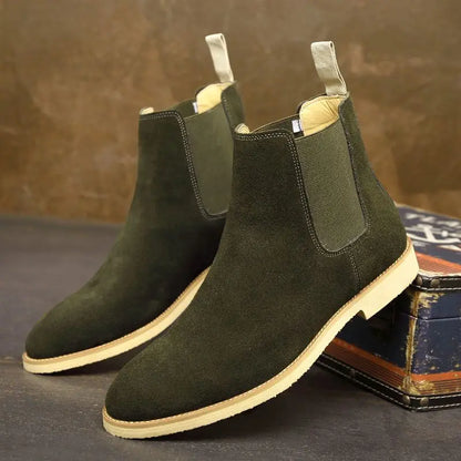 Donald | Herren Retro Chelsea Boots – Mittelhoher Knöchelschaft & Klassisches Design