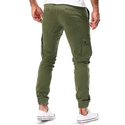 Tolliver | Herren Slim Fit Cargo-Hose mit Multi-Taschen & Casual Jogger Style