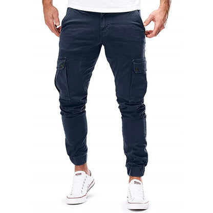 Tolliver | Herren Slim Fit Cargo-Hose mit Multi-Taschen & Casual Jogger Style