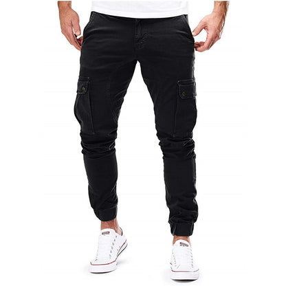 Tolliver | Herren Slim Fit Cargo-Hose mit Multi-Taschen & Casual Jogger Style