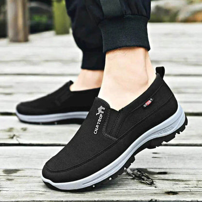Marvello | Orthopädische Herren Slip-On Schuhe – Robuste Bequemschuhe für Alltag & Spaziergänge mit Ultimativem Komfort