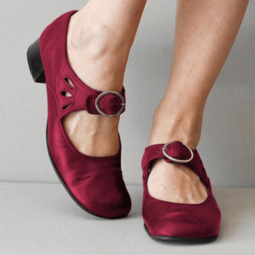 Damen Mary Jane Pumps mit Riemen – Elegant, Zeitlos & Vielseitig