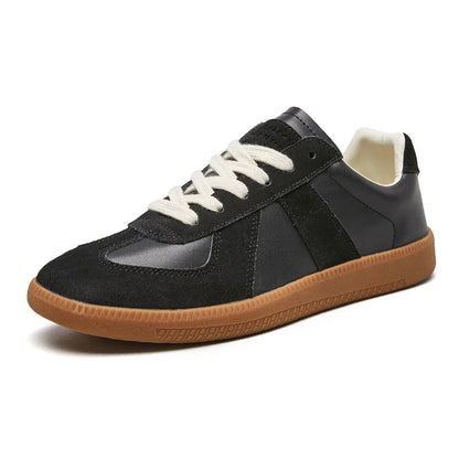 Herren Sneaker mit Leder & Wildleder | Komfortable Schnürer für Alltag & Freizeit