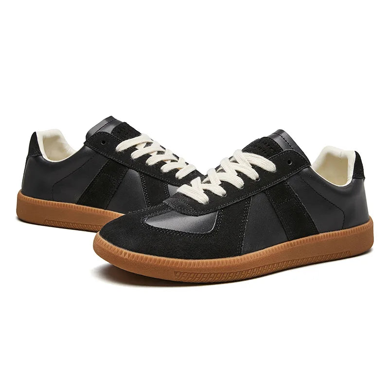 Herren Sneaker mit Leder & Wildleder | Komfortable Schnürer für Alltag & Freizeit