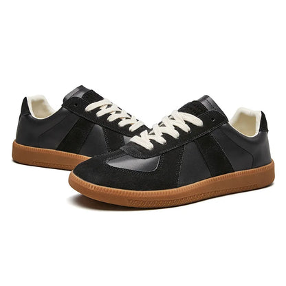 Herren Sneaker mit Leder & Wildleder | Komfortable Schnürer für Alltag & Freizeit