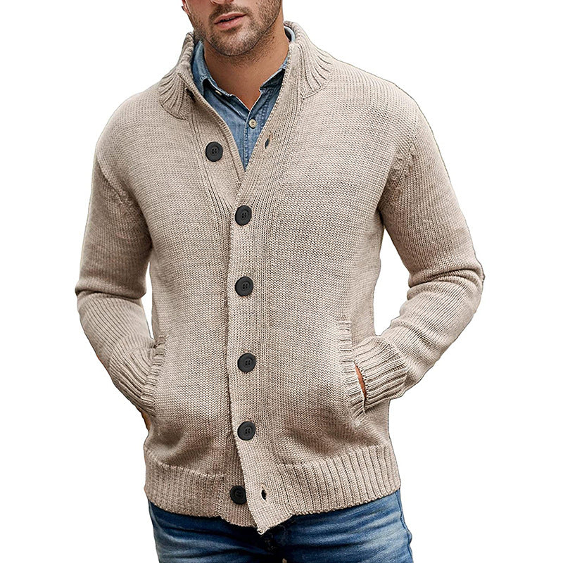 Herren Strickjacke | Modernes Design & Praktische Taschen | Komfort & Stil