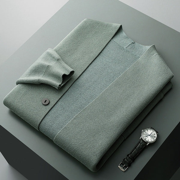 Strick-Cardigan Herren | Lässiger Komfort mit sportlich-eleganten Streifen
