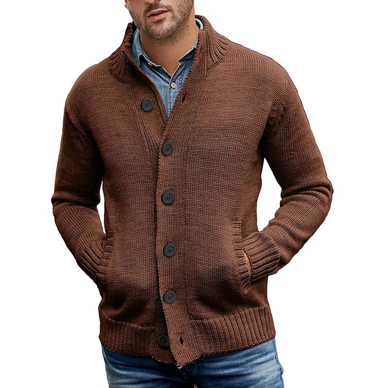 Herren Strickjacke | Modernes Design & Praktische Taschen | Komfort & Stil