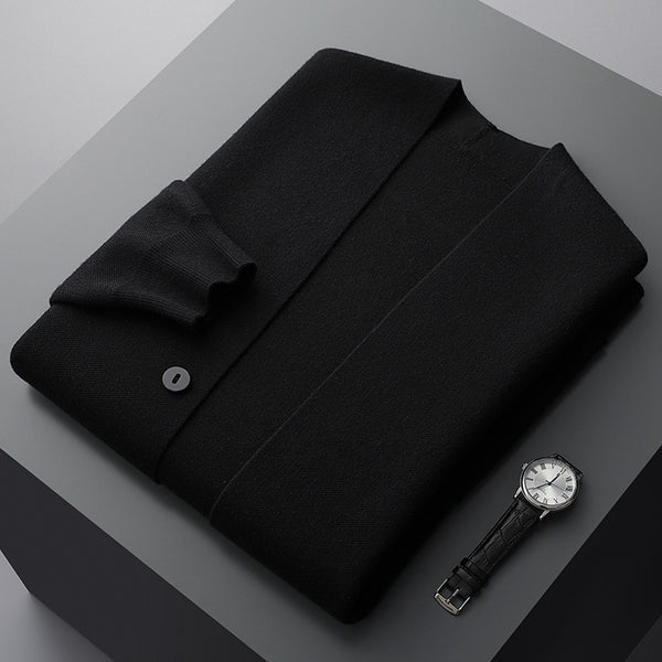 Strick-Cardigan Herren | Lässiger Komfort mit sportlich-eleganten Streifen