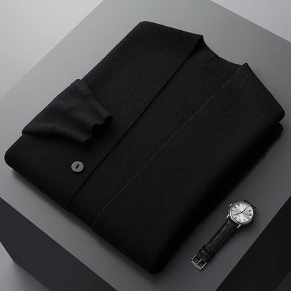 Strick-Cardigan Herren | Lässiger Komfort mit sportlich-eleganten Streifen