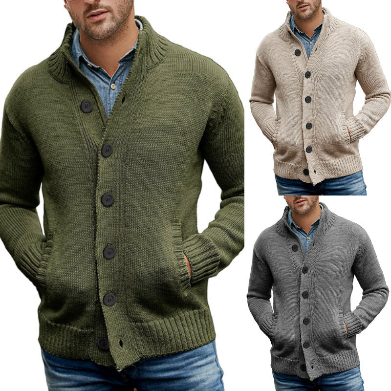 Herren Strickjacke | Modernes Design & Praktische Taschen | Komfort & Stil